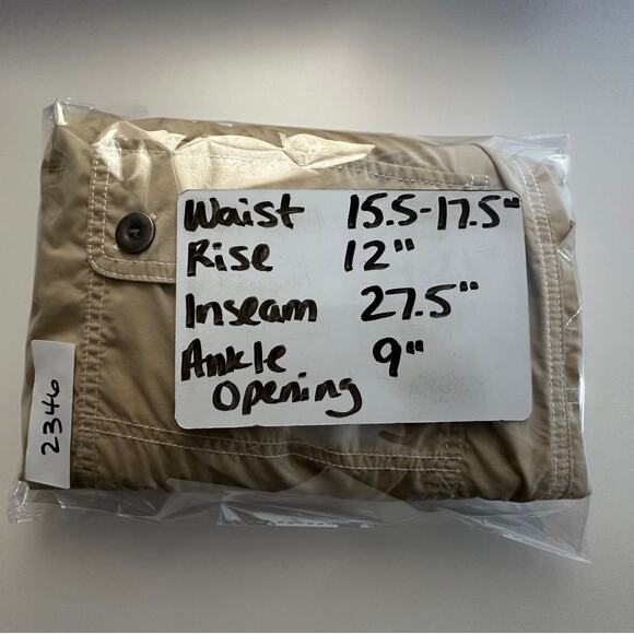 BDG Rih Baggy Cargo Pant NWT Sz 4 Barrel Leg Cotton Elastic Waist 90s Y2K - Picture 8 of 13